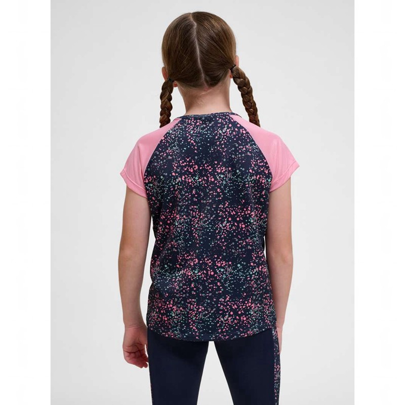 Dětské Tričko Hummel Tessa S/S Růžové | 094658-929