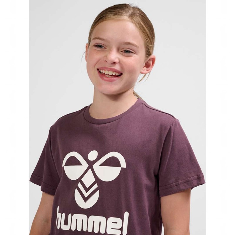 Dětské Tričko Hummel Tres S/S Fuchsie | 868783-028