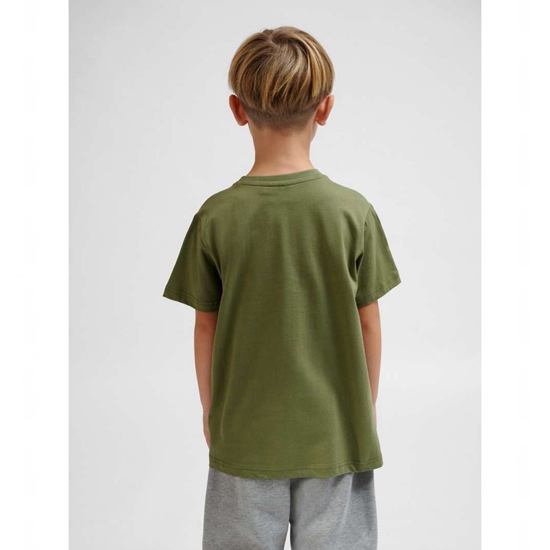 Dětské Tričko Hummel Tres S/S Olivy Zelené | 509120-422