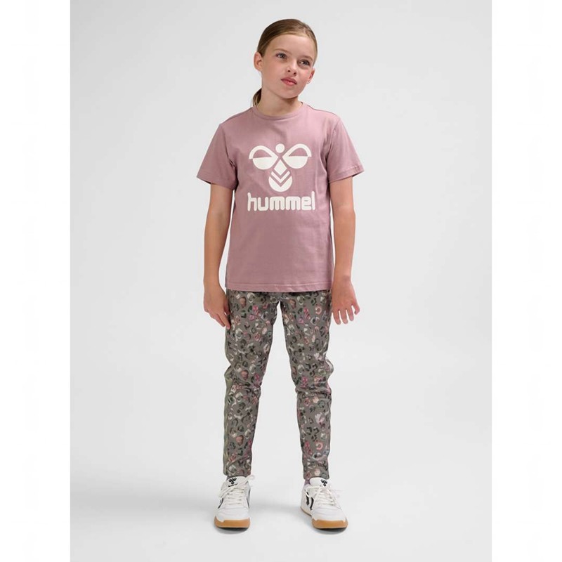Dětské Tričko Hummel Tres S/S Růžové | 552477-916