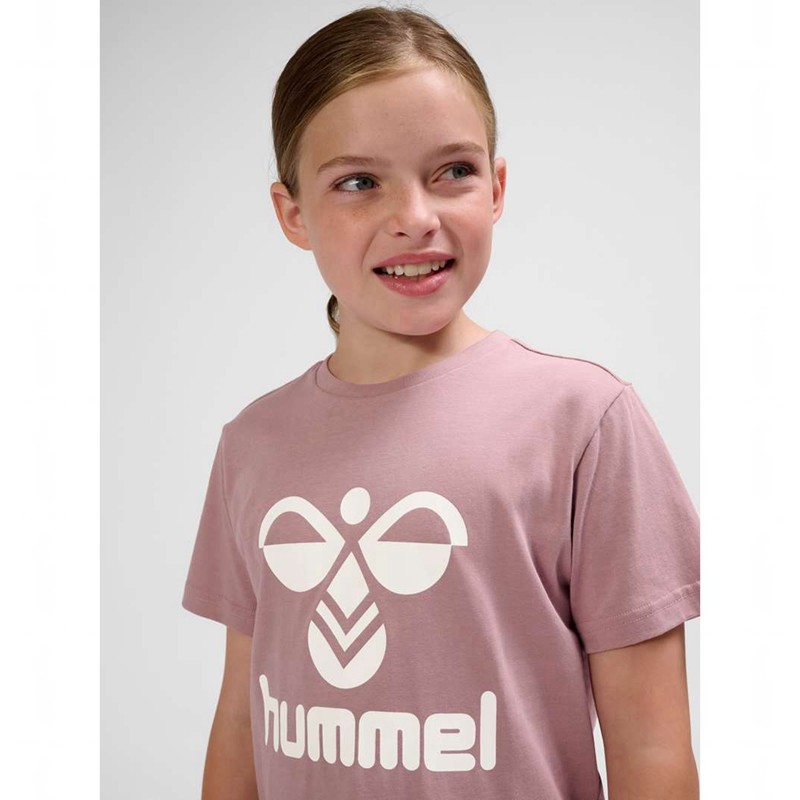 Dětské Tričko Hummel Tres S/S Růžové | 552477-916