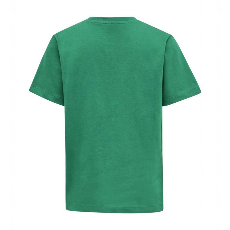 Dětské Tričko Hummel Tres S/S Zelene | 231894-585