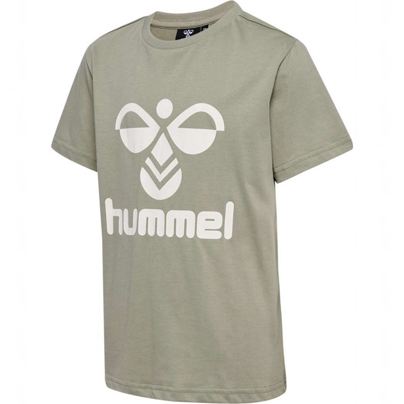 Dětské Tričko Hummel Tres S/S Šedé | 800142-519