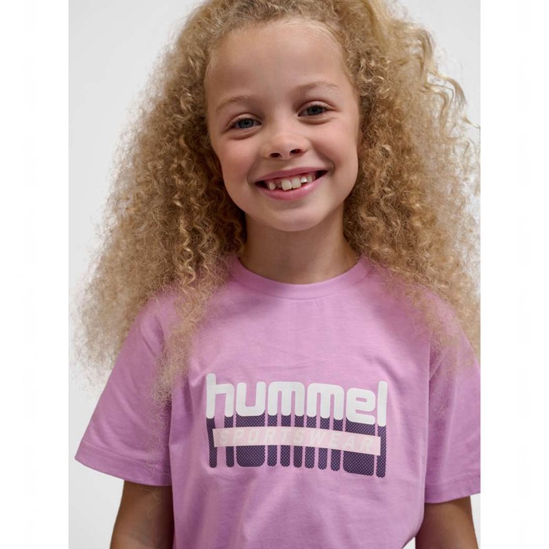 Dětské Tričko Hummel Tukas S/S Růžové | 413667-123