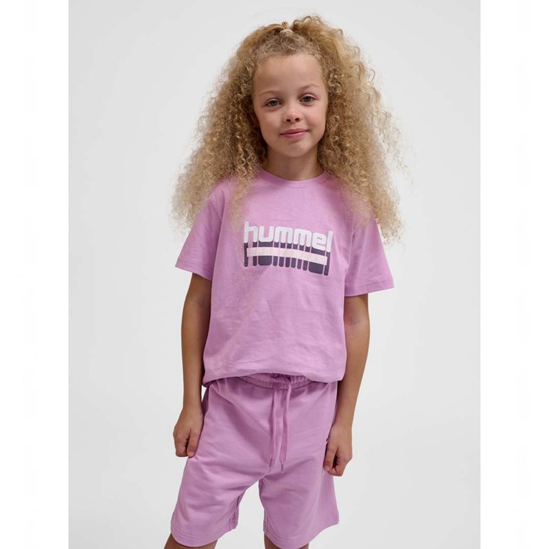 Dětské Tričko Hummel Tukas S/S Růžové | 413667-123