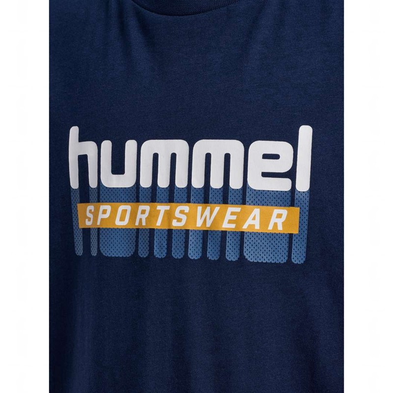 Dětské Tričko Hummel Tukas S/S Černé | 470697-658
