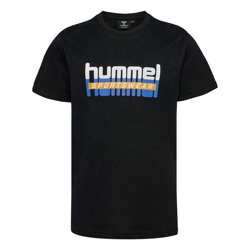 Dětské Tričko Hummel Tukas S/S Černé | 580795-965