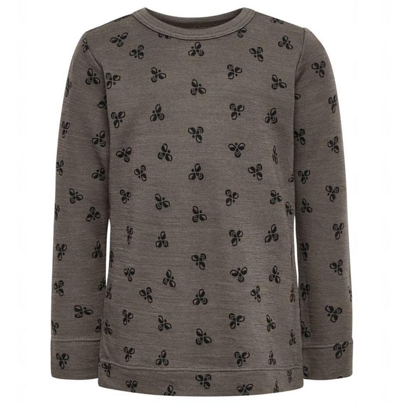 Dětské Tričko Hummel Vilmo Ls Hnědé | 280966-513