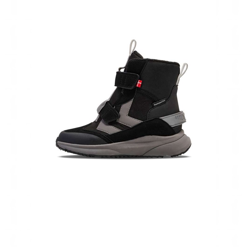 Dětské Zimní Boty Hummel Reach Conquer Super High Tex Jr Černé | 243742-267