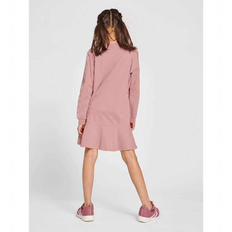 Dětské Šaty Hummel Evelyn L/S Růžové | 151709-854