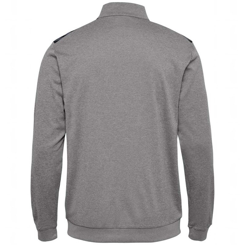 Pánské Bundy Hummel Authentic Pl Zip Šedé | 493858-446