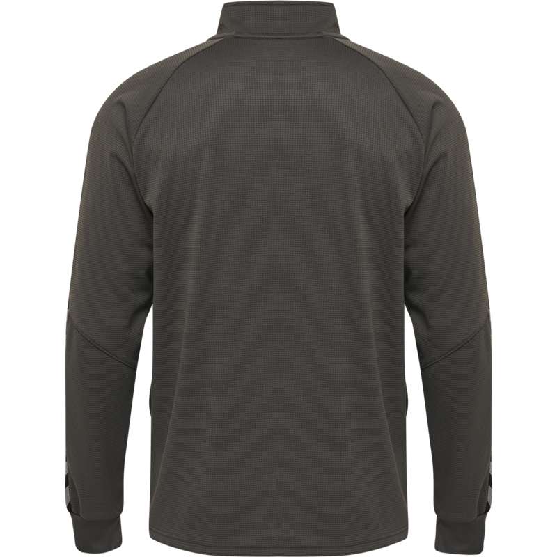 Pánské Bundy Hummel Authentic Poly Zip Čokolády | 229931-143