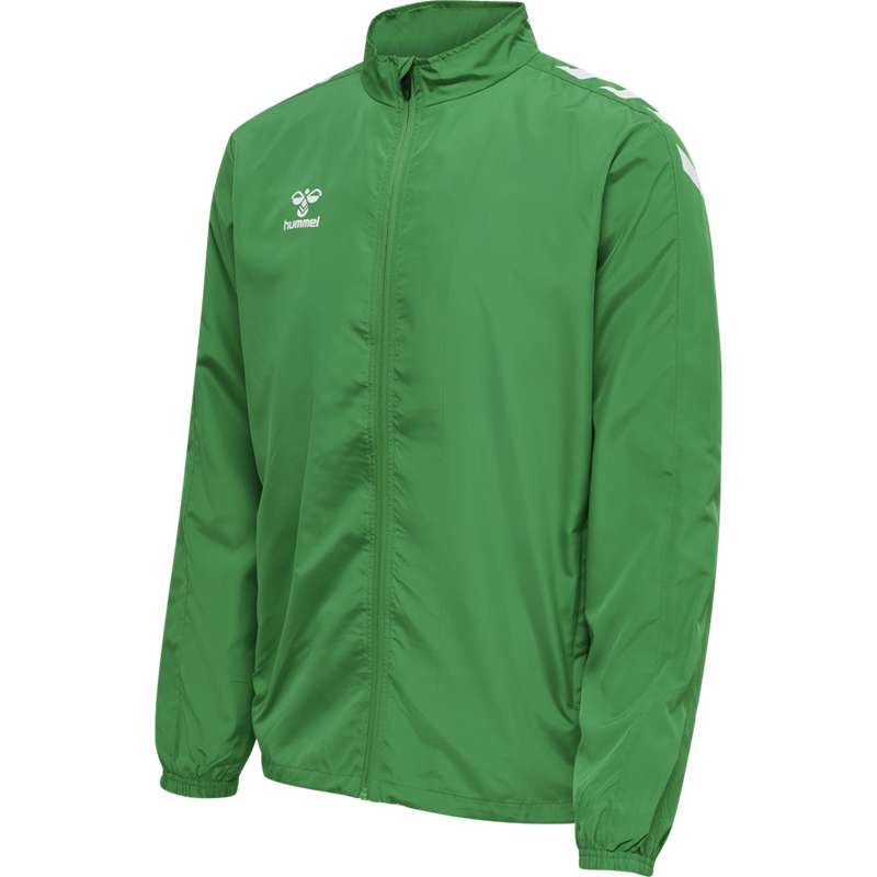 Pánské Bundy Hummel Core Xk Micro Zip Zelene | 054090-899