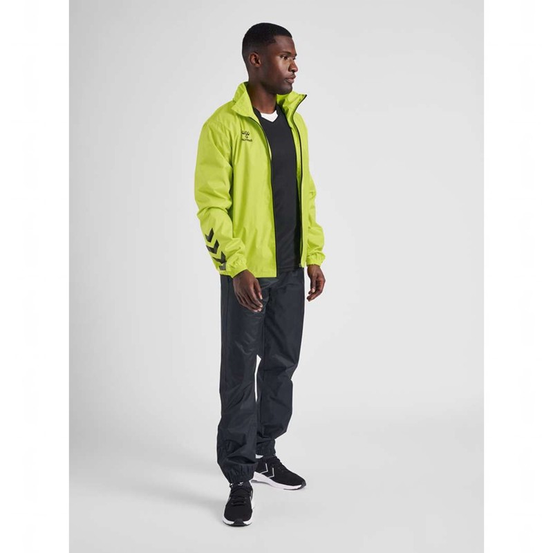 Pánské Bundy Hummel Core Xk Spray Zelene | 274049-855