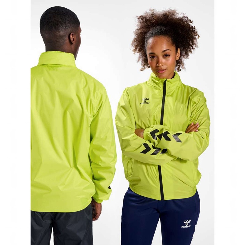 Pánské Bundy Hummel Core Xk Spray Zelene | 274049-855