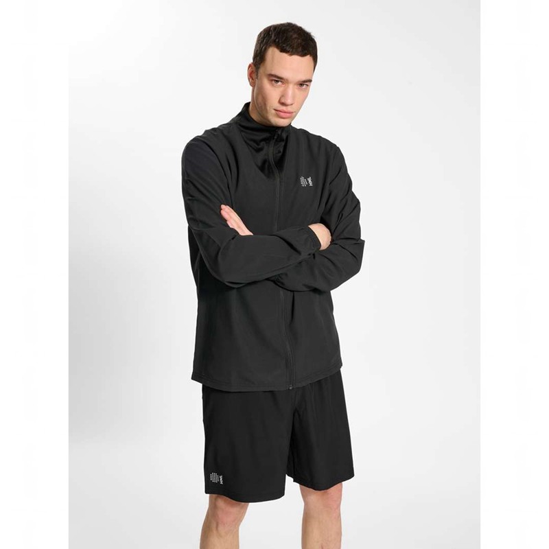 Pánské Bundy Hummel Court Woven Černé | 248437-101