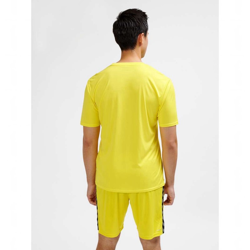 Pánské Bundy Hummel Essential S/S Žluté | 434257-474