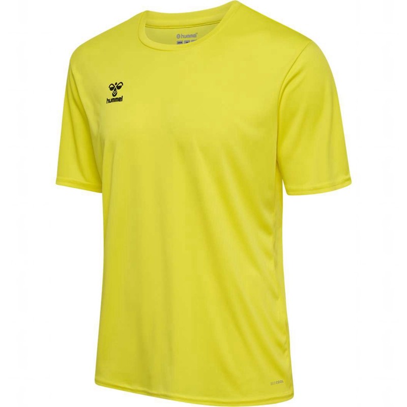 Pánské Bundy Hummel Essential S/S Žluté | 434257-474