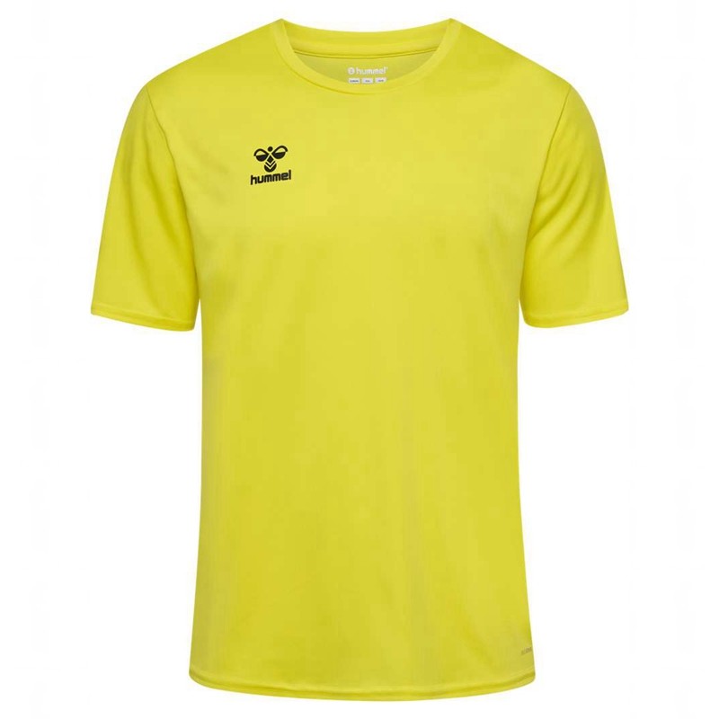 Pánské Bundy Hummel Essential S/S Žluté | 434257-474