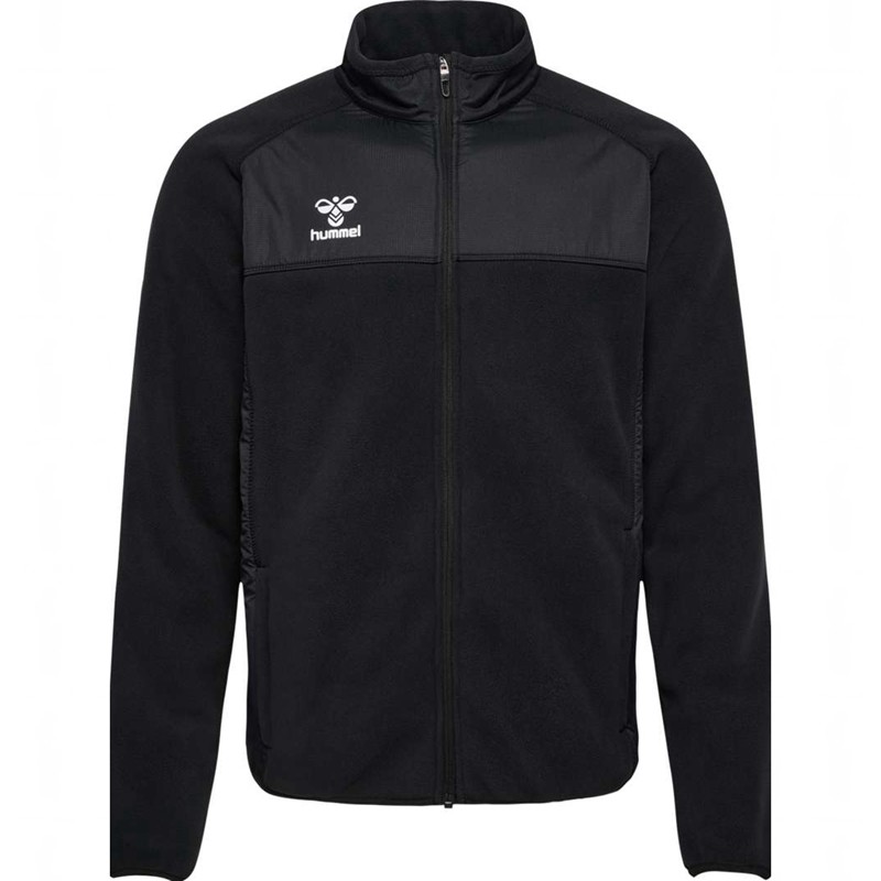 Pánské Bundy Hummel Go Fleece Černé | 097694-743