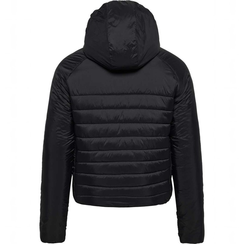 Pánské Bundy Hummel Go Quilted Hood Černé | 210959-468