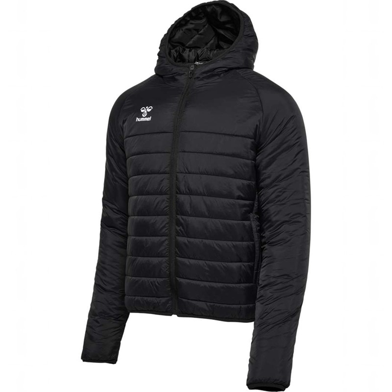 Pánské Bundy Hummel Go Quilted Hood Černé | 210959-468