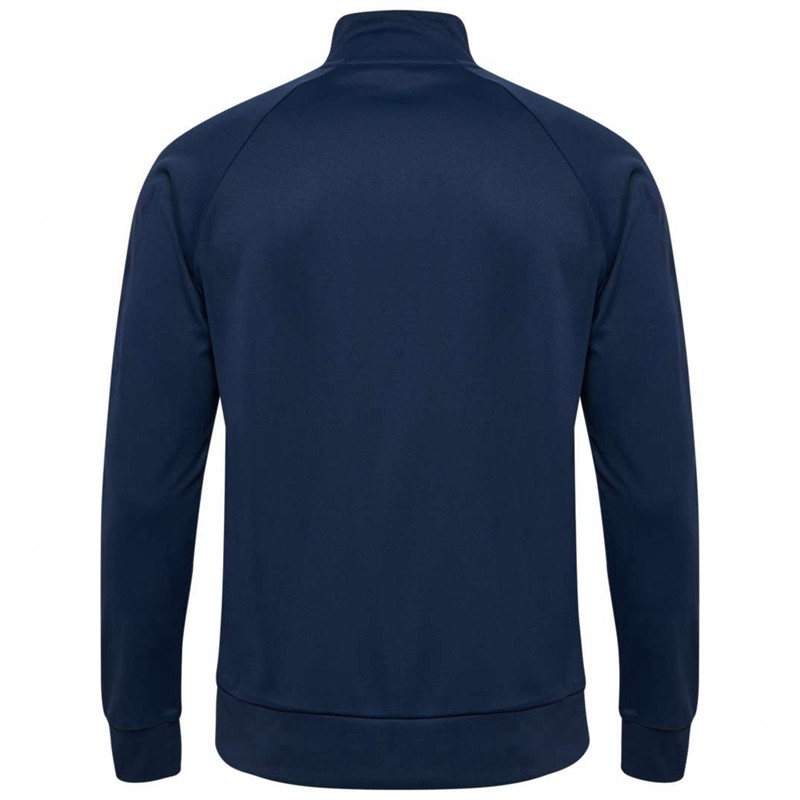 Pánské Bundy Hummel Legacy Sune Poly Zip Tmavě Blankyt | 275900-148