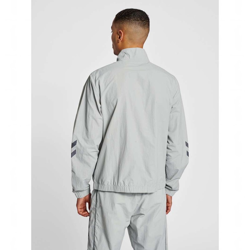 Pánské Bundy Hummel Lgc Celab Wov Zip Šedé | 134612-875