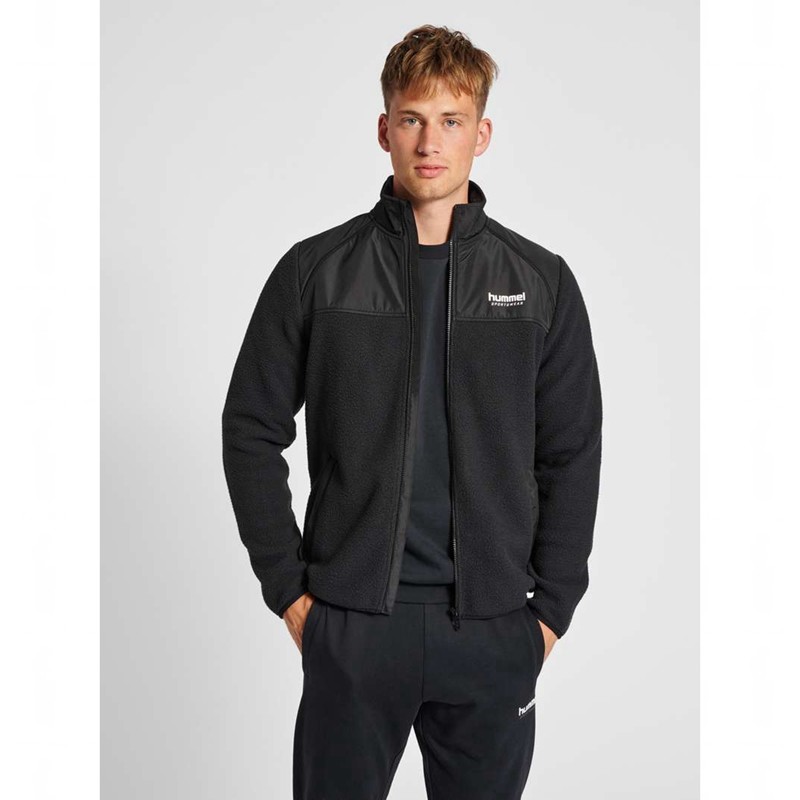 Pánské Bundy Hummel Lgc Charley Fleece Černé | 211493-054