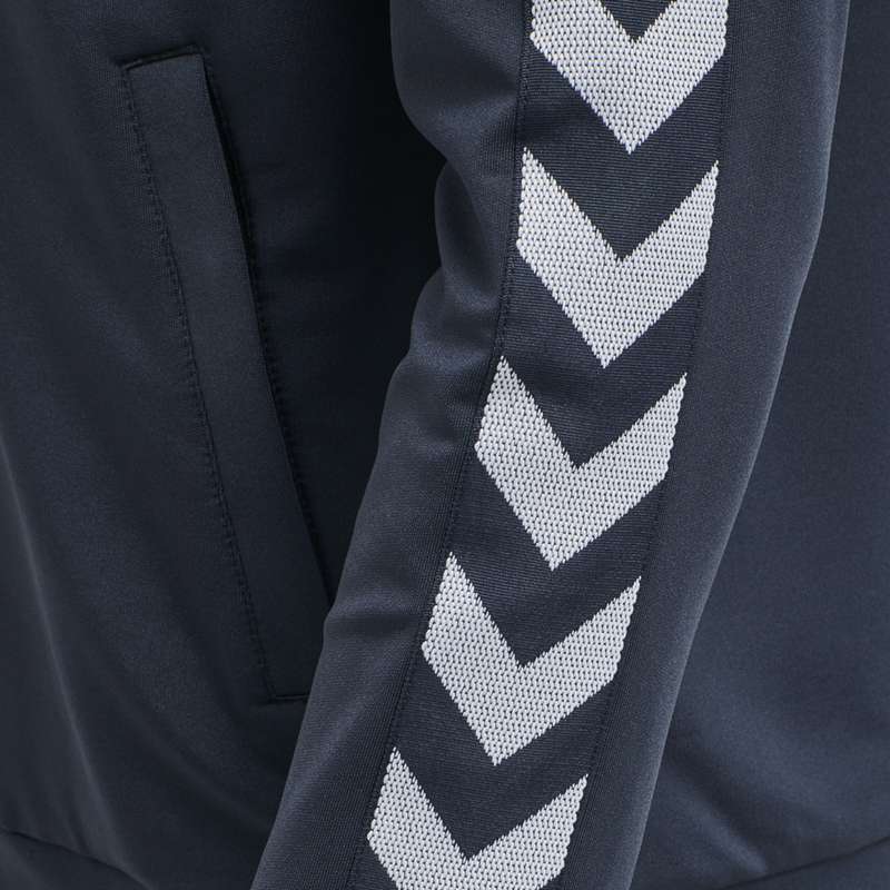 Pánské Bundy Hummel Nathan 2.0 Zip Tmavě Blankyt | 428193-177
