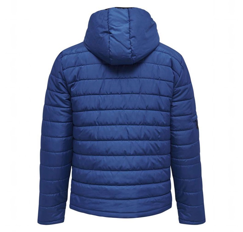 Pánské Bundy Hummel North Quilted Hood Blankyt | 093608-339