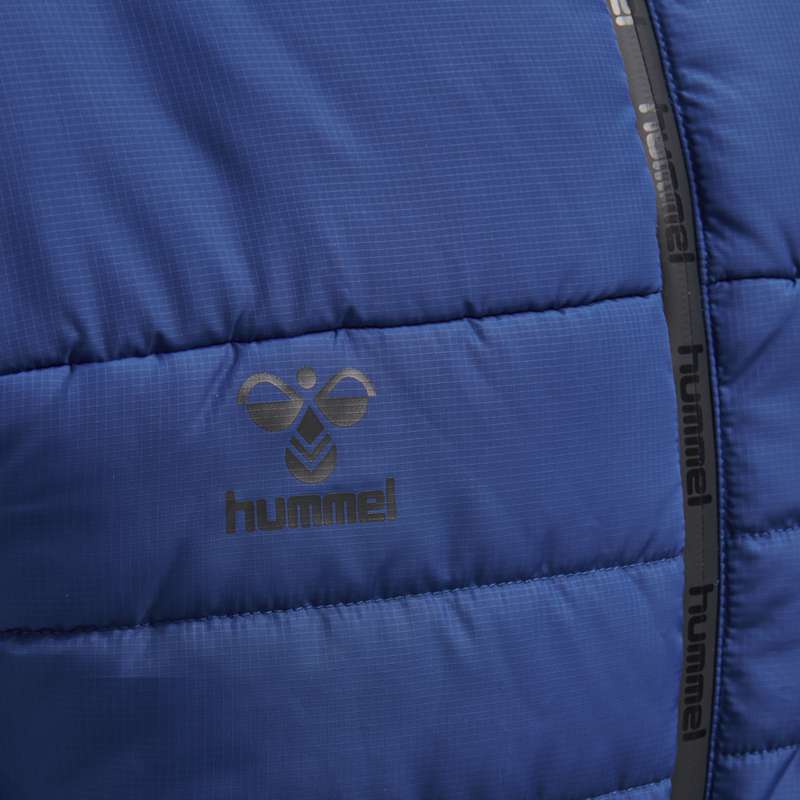 Pánské Bundy Hummel North Quilted Hood Blankyt | 093608-339