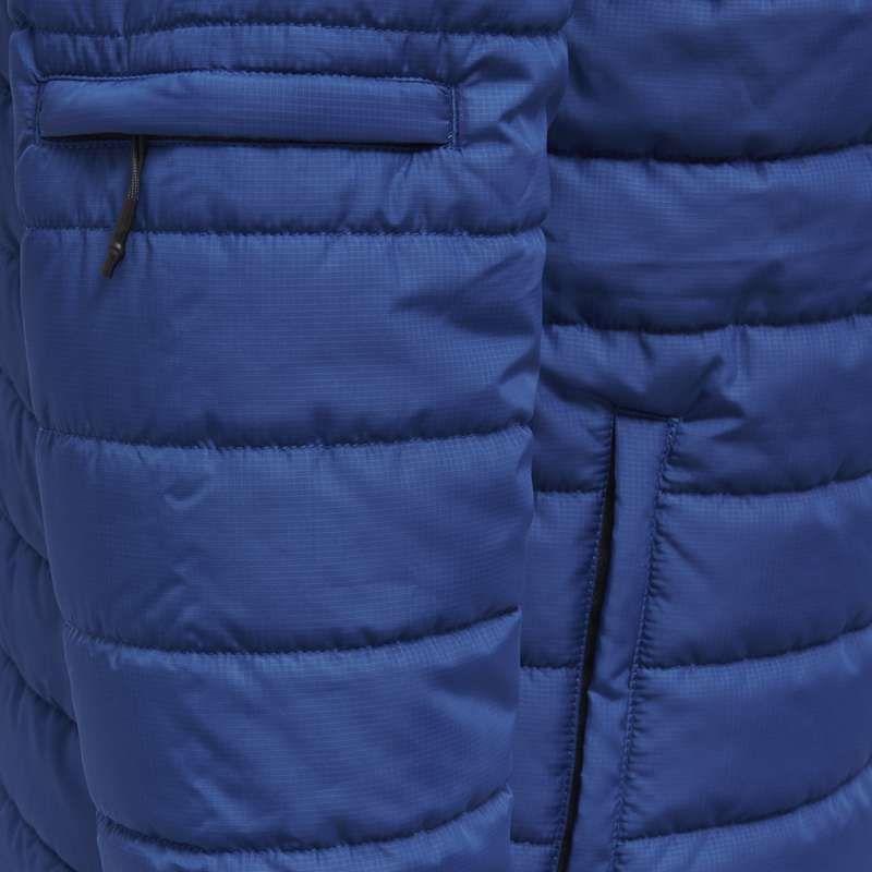 Pánské Bundy Hummel North Quilted Hood Blankyt | 093608-339