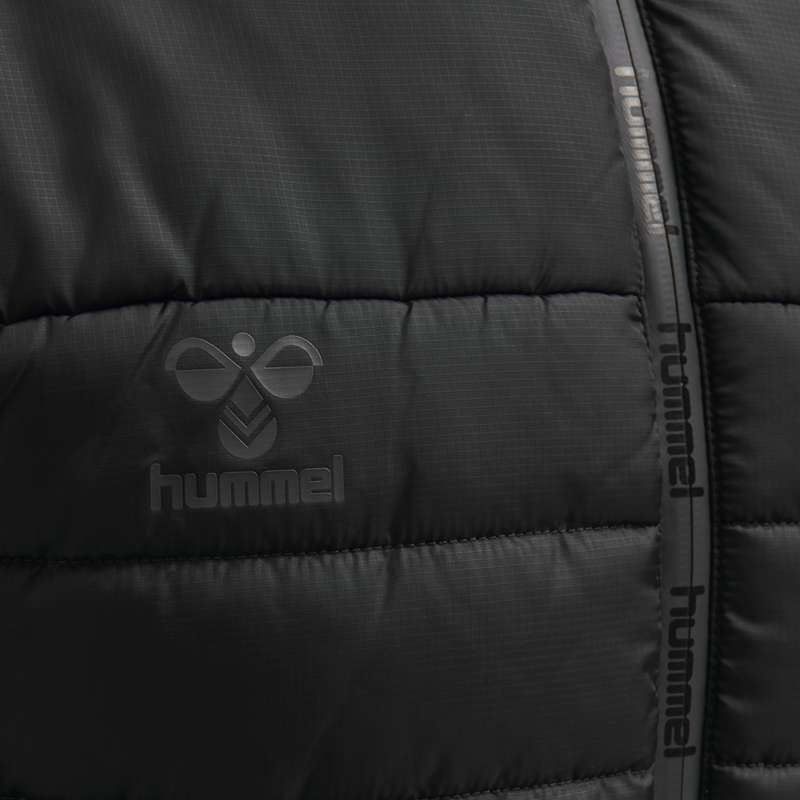 Pánské Bundy Hummel North Quilted Hood Černé | 143599-773