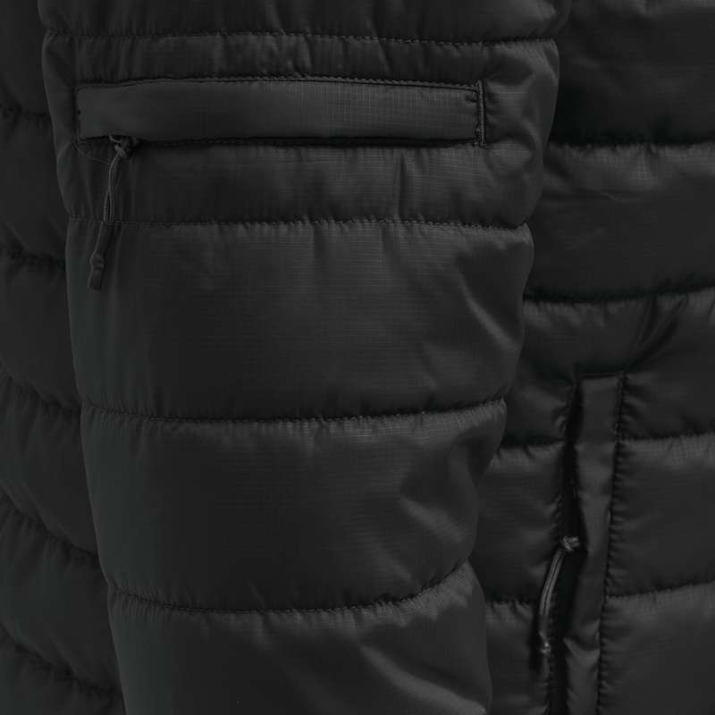 Pánské Bundy Hummel North Quilted Hood Černé | 143599-773