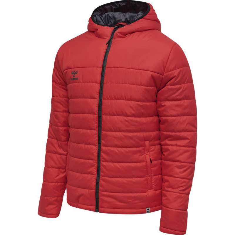 Pánské Bundy Hummel North Quilted Hood Červené | 415533-589