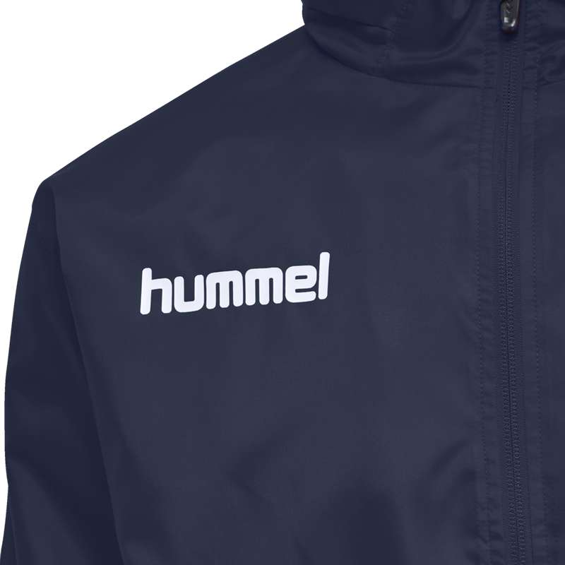 Pánské Bundy Hummel Promo Rain Tmavě Blankyt | 710087-663