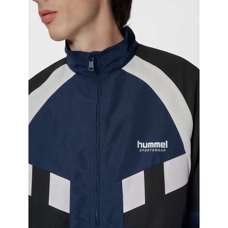 Pánské Bundy Hummel Tracksuit Sportswear Tmavě Blankyt | 262066-126