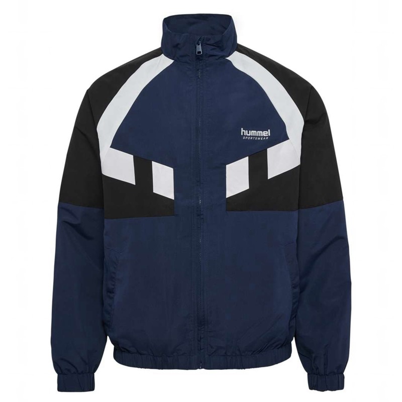 Pánské Bundy Hummel Tracksuit Sportswear Tmavě Blankyt | 262066-126