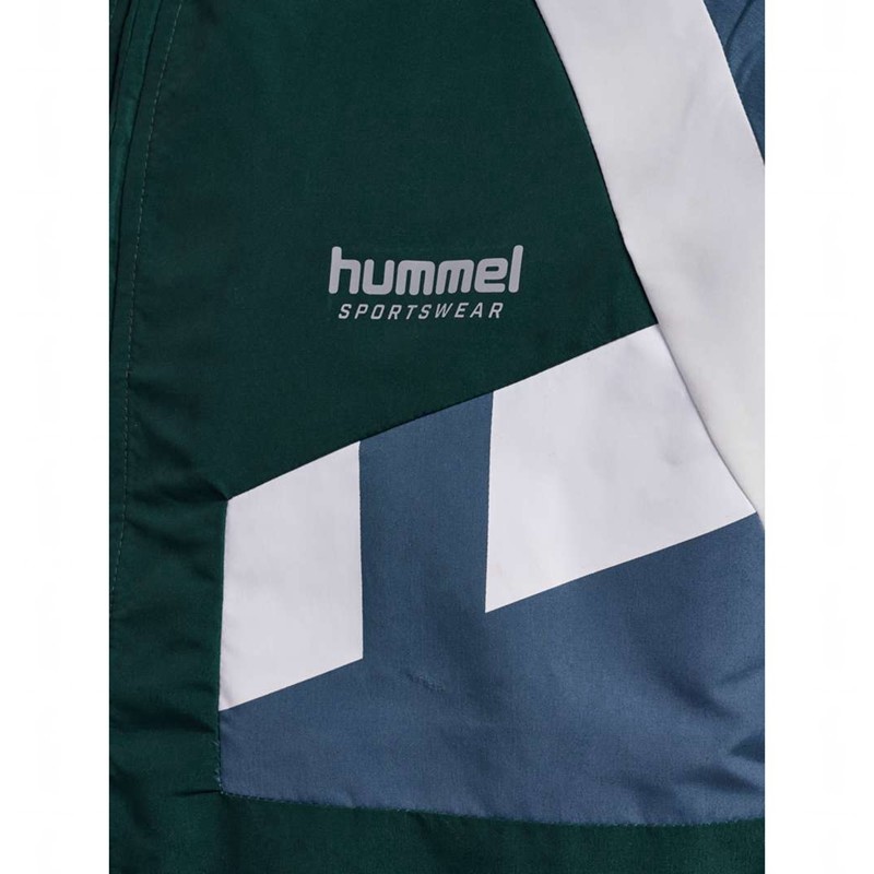 Pánské Bundy Hummel Tracksuit Sportswear Zelene | 075490-942
