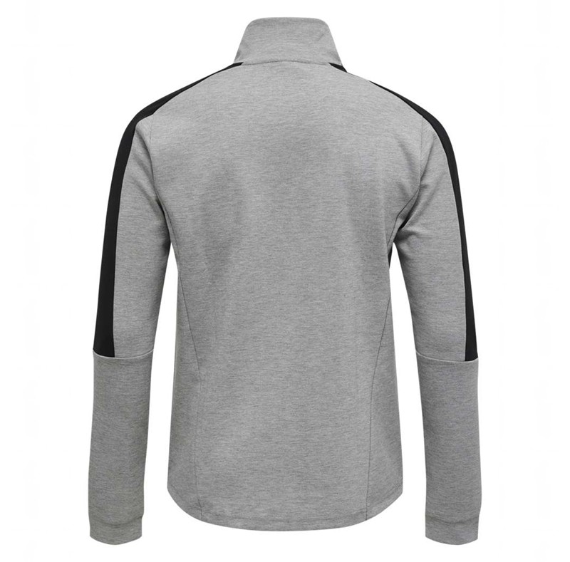 Pánské Bundy Hummel Tropper Zip Šedé | 828573-608
