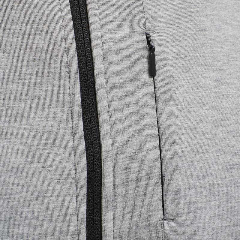 Pánské Bundy Hummel Tropper Zip Šedé | 828573-608