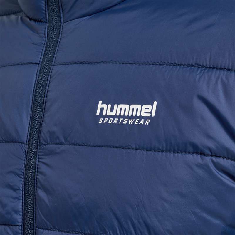 Pánské Bundy Hummel Wind Puff Tmavě Blankyt | 404151-944