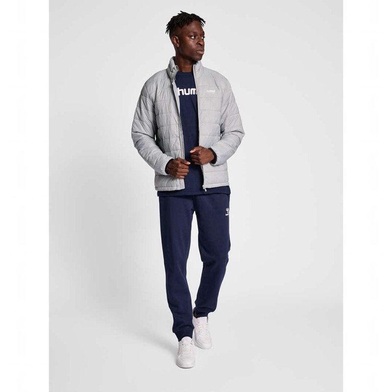 Pánské Bundy Hummel Wind Puff Šedé | 435293-726