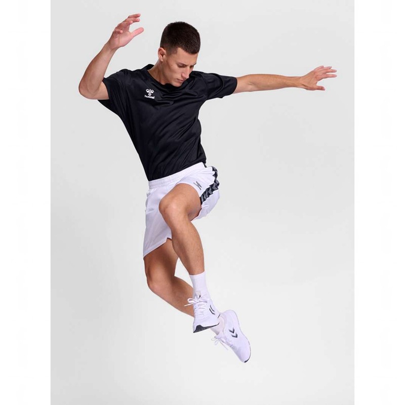 Pánské Dres Hummel Essential S/S Černé | 443217-196