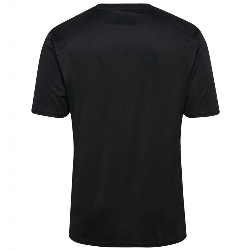 Pánské Dres Hummel Essential S/S Černé | 443217-196