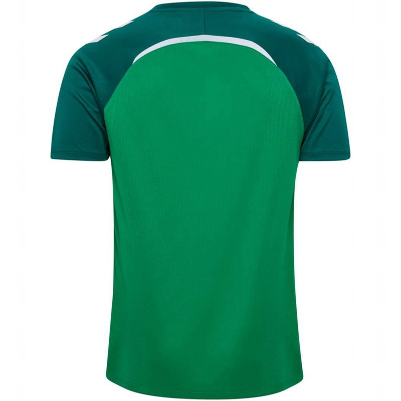 Pánské Dres Hummel Lead 2.0 S/S Zelene | 028947-535