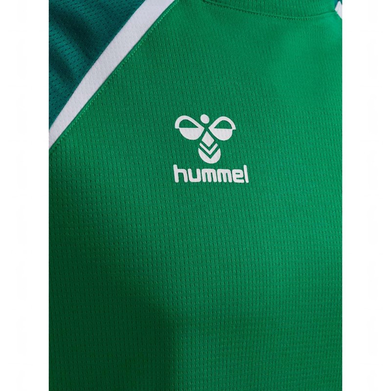 Pánské Dres Hummel Lead 2.0 S/S Zelene | 028947-535