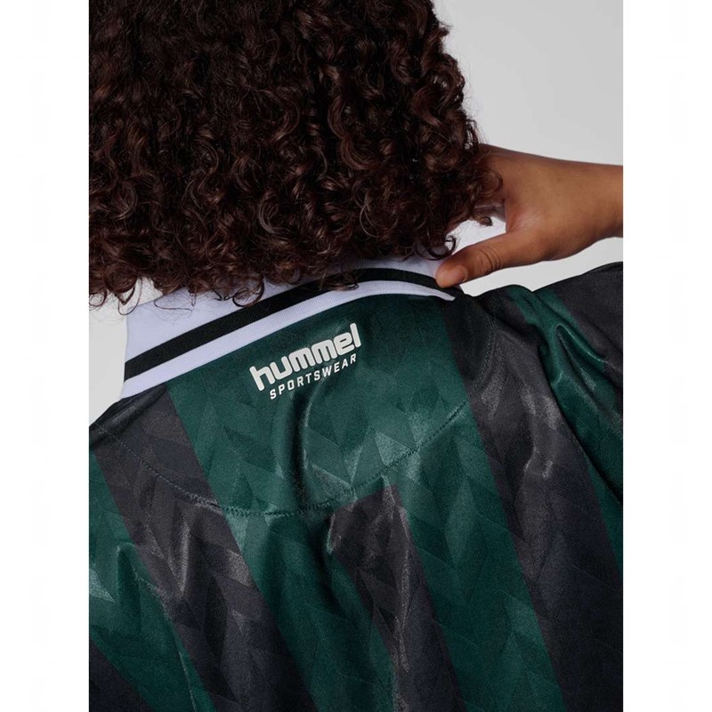 Pánské Dres Hummel Loose Football S/S Zelene | 776966-697
