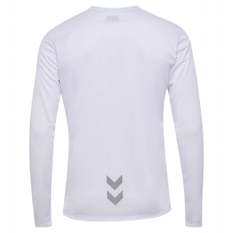 Pánské Dres Hummel Run L/S Bílé | 707825-858